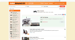 Desktop Screenshot of moto.aaannunci.it