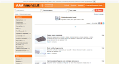 Desktop Screenshot of elettrodomestici.aaannunci.it